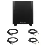 Adam Audio T10S 10" Subwoofer Bundle with TRS to XLR & 25' XLR Cables