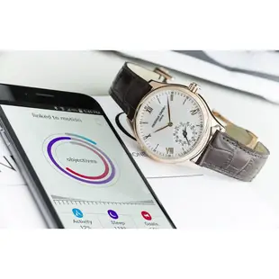 CONSTANT康斯登 SMARTWATCH智能錶系列手錶 送禮推薦-玫瑰金框x咖啡/41mm