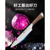 在飛比找momo購物網優惠-【吐司必備】木紋不鏽鋼吐司刀 8吋麵包刀 蛋糕刀 吐司刀 鋸