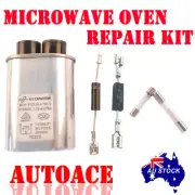 Microwave Oven Repair kit for Galanz Midea PanasonicLG fuse capacitor diode pins