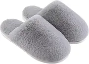 Slippers for Women Indoor Cotton Slippers Autumn And Winter Simple Home Slippers Non Slip Warm Cotton Slippers Thick Bottom Plush Slippers Winter Home Slippers
