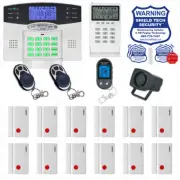 DIY Wireless Home Security System LCD Burglar House Alarm Smart Voice Prompt GC