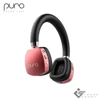 在飛比找PChome24h購物優惠-PuroQuiets 降噪無線兒童耳機-紅色