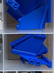 LEGO Parts - Blue Tail 4 x 1 x 3 - No 2340 - QTY 10