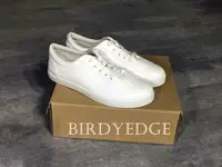 在飛比找樂天市場購物網優惠-BIRDYEDGE限量品牌 白鞋 白色鞋子 歐美 白鞋 懶人