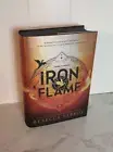 Iron Flame Black Sprayed Edges HC Book 1st Edition Print By Rebecca Yarros