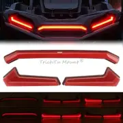 Rear Center Lamp LED Red Brake Taillight For Polaris RZR XP 1000/4 1000 2019-23