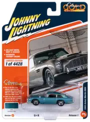 1966 Aston Martin DB5 Johnny Johnny Lightning Classic Gold 1:64 Scale 2023 R1