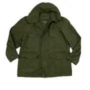 US Army Military Sateen OG 107 1962 Vietnam John Ownbey Field Jacket Med Short