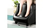 Livemor Foot Massager Shiatsu Massagers Electric Roller Calf Leg Kneading Black