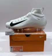 Nike Vapor Untouchable Pro 3 Football Cleats White Size 13 Mens AO3021-100