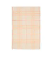 Burberry Checkered Reversible Frayed-Edge Scarf One size Nude