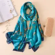 Van Gogh Almond Blossom Print Silk Scarf