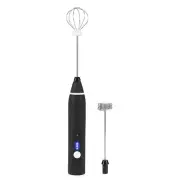 3 Speeds USB Rechargeable Electric Milk Frother Handheld Coffee Mixer Stirre HG