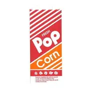 Gold Medal Popcorn Bag Red/Orange, 1 oz. | 1000/Case