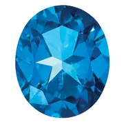 Gemstone Kashmir Blue Passion Topaz 11X9mm Oval