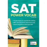 在飛比找蝦皮商城優惠-SAT Power Vocab (3 Ed.)/The Pr