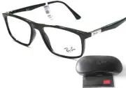 Ray Ban RX7127II 2000 Black Frames Reading Glasses/Bifocal/Progressive Lenses