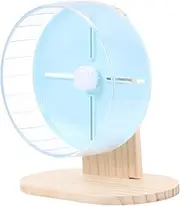 FUTUREORYY 1 Set Silent Hamster Wheel Chinchilla Wheel for Pets Fun Exercising Tool for Hamsters Mice and Hedgehogs Provides Joyful Living Environment Reduces Boredom