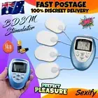 Electro E-Stim Pulse Stimulation Stimulating BDSM Bondage Tickling Kit Sex Toy