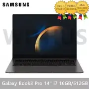 SAMSUNG Galaxy Book 3 Pro 14" (Intel Core i7 16GB SSD 512GB)Laptop NT940XFG-K71A