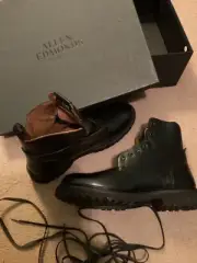 Allen Edmonds Chapman weatherproof black Chromexcel leather boots size 9 M #2