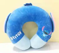 在飛比找樂天市場購物網優惠-【震撼精品百貨】Stitch 星際寶貝史迪奇 史蒂奇頸枕 藍