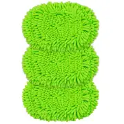 3PCS Reusable Microfiber Mop Pads for Sweeper Dry Sweeping Cloths &2074