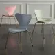 免運 可開發票 北歐風餐廳椅子加厚家用餐椅塑料靠背椅現代簡約餐椅創意休閒餐椅
