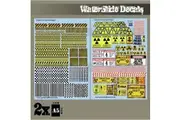 GSW: Waterslide Decal Sheets - Caution Strips and Signs