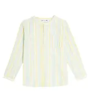 [Bonpoint] Bonpoint Artiste striped cotton shirt Y 14 multicoloured