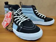 Vans Boy's Sk8-Hi MTE-1 Dress Blues Sneakers VN0A5KXKBD2 Light Blue Black Sz 5