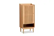 MIUZ 5 Layer Solid Oak Shoe Storage Cabinet Organiser