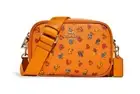 NEW Coach Mini Jamie Camera Bag W/Mini Vintage Rose Print IM/Light Orange C9938