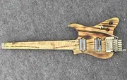 Musoo brand electric travel guitar headless guitar