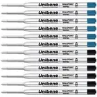 Unibene Parker Compatible Ballpoint Refills 12 Pack1.0mm Medium Point-6 Black...