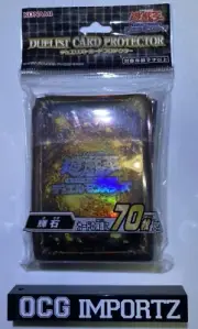 OCG YUGIOH KONAMI Pyroxene Amber Gold Duelist Card Sleeve Protector 70pcs New!