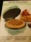 Mini Chaffle Waffle Maker - Mint Green NEW in box Warranty Nostalgia (College)