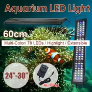 OZNALA 60cm Full Spectrum Aquarium LED Light Lighting Aqua Plant Fish Tank Lamp