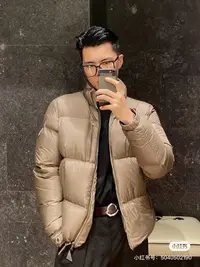 在飛比找Yahoo!奇摩拍賣優惠-moncler 男士隱藏帽立領短款羽絨外套  門襟 口袋 細