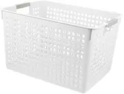 Large Plastic Laundry Basket Holder Washing and Drying Basket Portable Storage Toy Basket Household Storage