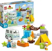 LEGO® DUPLO® Disney Mickey and Friends Camping Adventure 10997 Building Toy Playset Packed with Creative Activities for Ages 2+