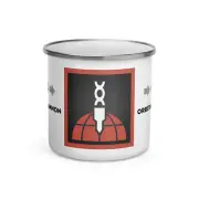Orbital Railcannon Strike Stratagem 12oz Enamel Mug