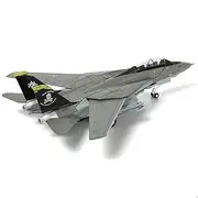 NUOTIE US Navy F-14 Tomcat 1/100 Alloy Model VF-84 Jolly Rogers Fighter DieCast Metal Airplane Military Display Model Collection or Gift