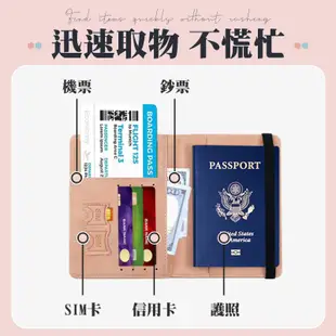 防盜刷護照套 sim卡收納 rfid 護照套 護照包 護照收納包 護照收納 證件包 護照夾 旅行證件包 護照保護套