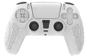 Silicone Cover For PS5 Controller Case Skin - White Ultra Grip