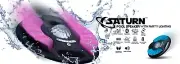 Saturn™ IPX7 Waterproof Bluetooth Pool Speaker with Party Lighting - (Pink)