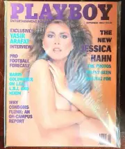Playboy Magazine September 1988 Sealed Jessica Hahn Yasir Arafat Pro Football
