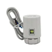 230V Normally Open Actuator Driven Head, M30 X 1.5mm Electric Floor Heating TRV Constant Temperature As Shown