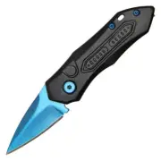 3" Closed 1.75" Blade Mini Knife - Blue